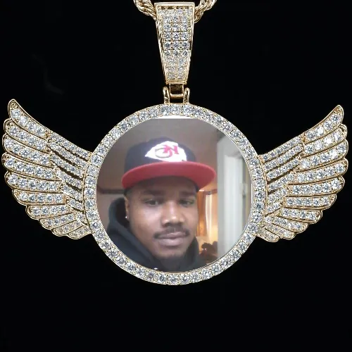 CUSTOM PICTURE PENDANT STYLE-4 sold by The GUU Shop