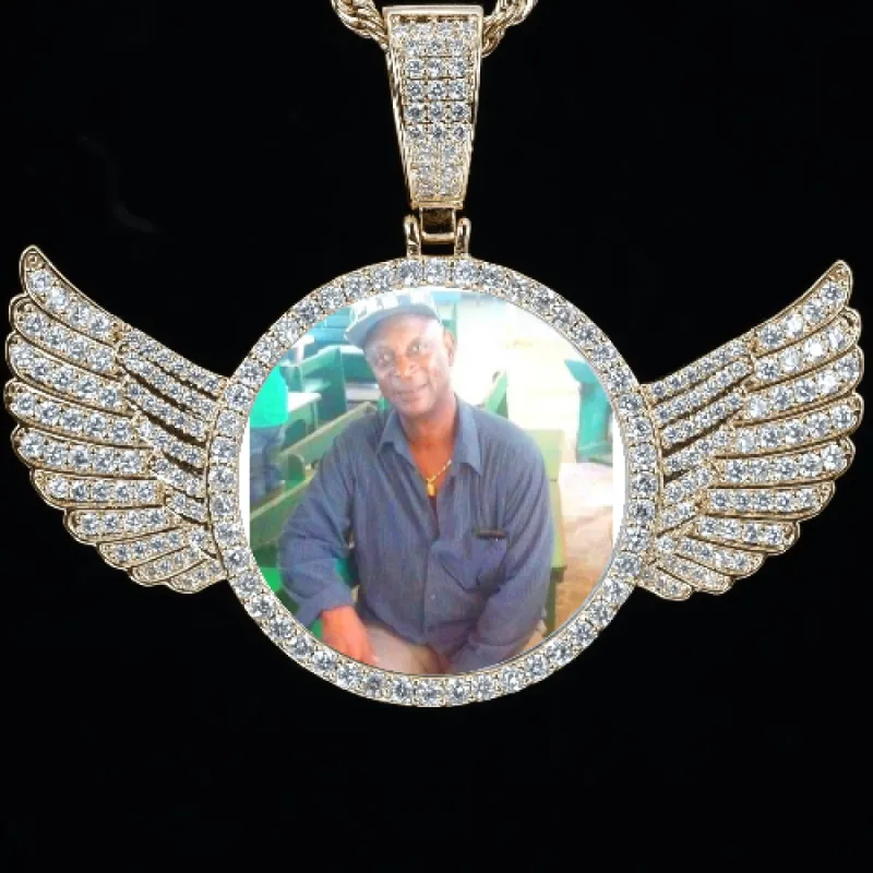 CUSTOM PICTURE PENDANT STYLE-4 sold by The GUU Shop