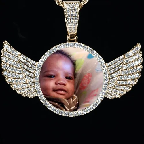 CUSTOM PICTURE PENDANT STYLE-4 sold by The GUU Shop