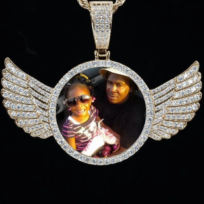 CUSTOM PICTURE PENDANT STYLE-4 sold by The GUU Shop