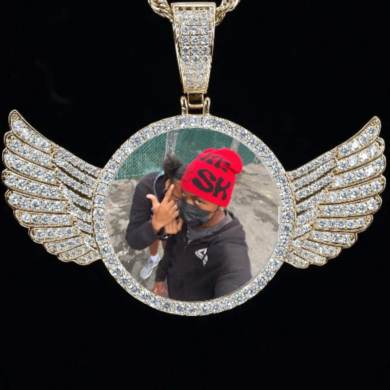 CUSTOM PICTURE PENDANT STYLE-4 sold by The GUU Shop