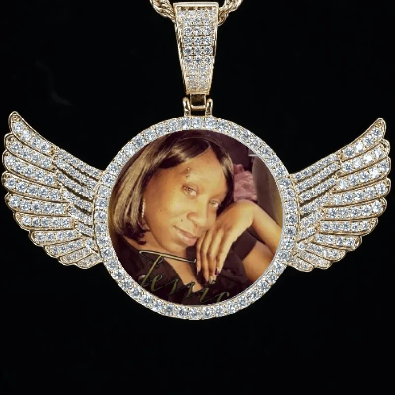 CUSTOM PICTURE PENDANT STYLE-4 sold by The GUU Shop