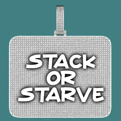 CUSTOM LETTER NECKLACE 3D BIG SQUARE sold by The GUU Shop