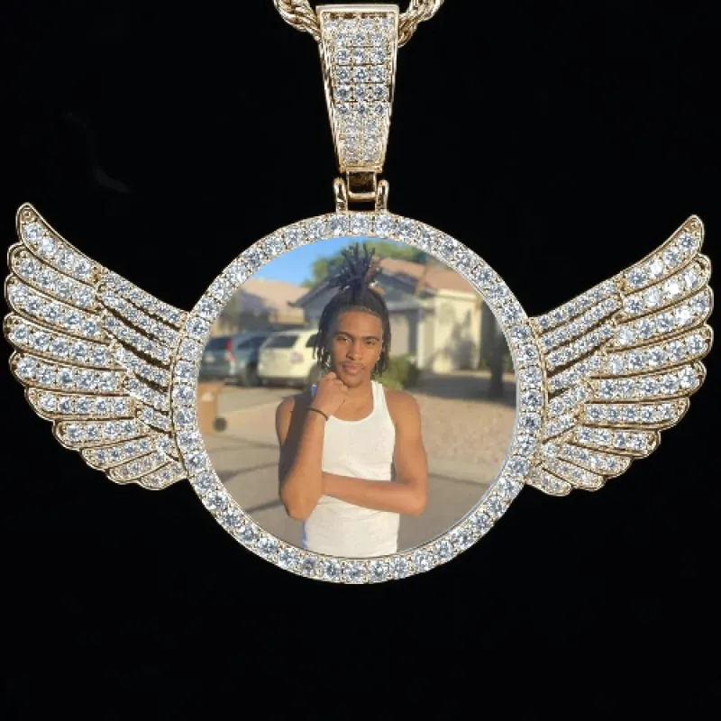 CUSTOM PICTURE PENDANT STYLE-4 sold by The GUU Shop