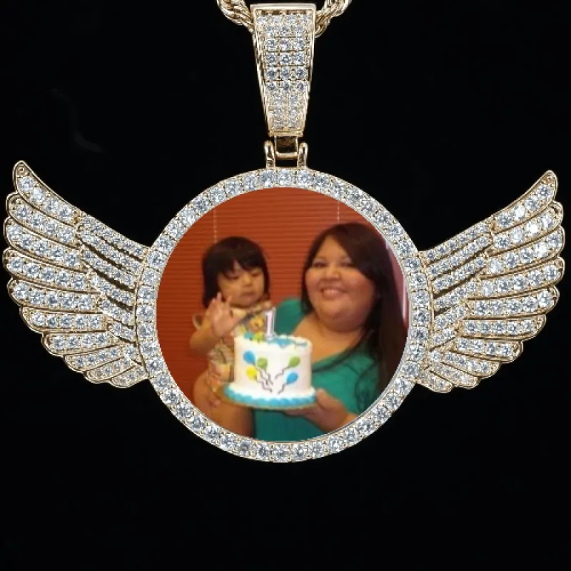 CUSTOM PICTURE PENDANT STYLE-4 sold by The GUU Shop