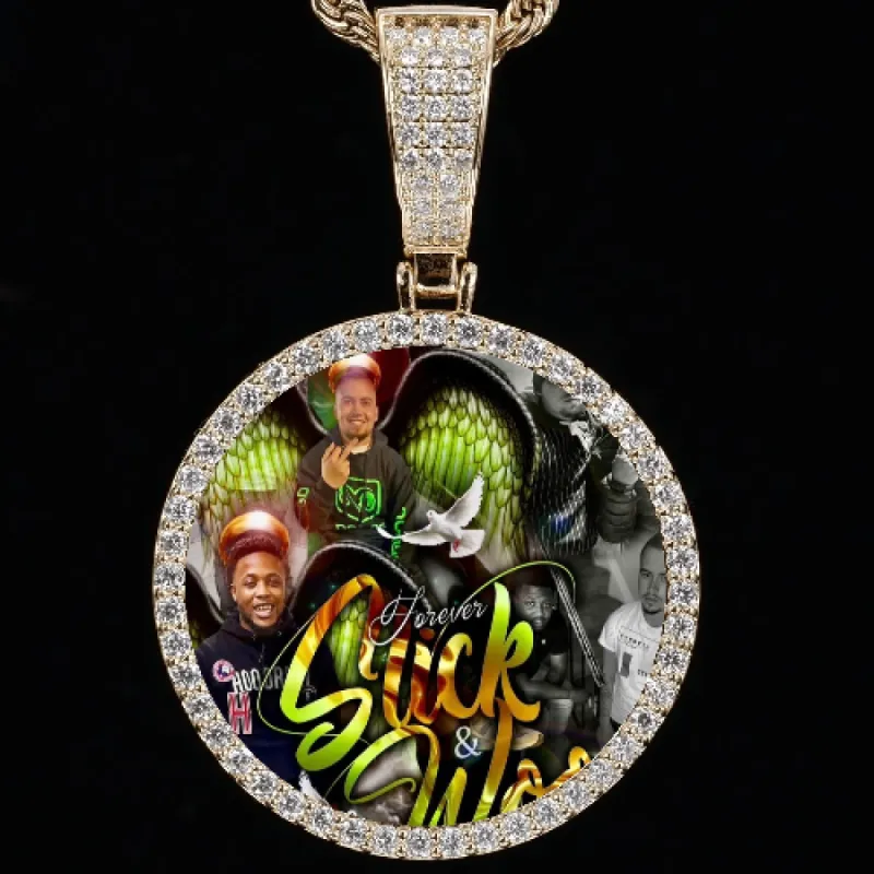 CUSTOM PICTURE PENDANT STYLE-1 sold by The GUU Shop