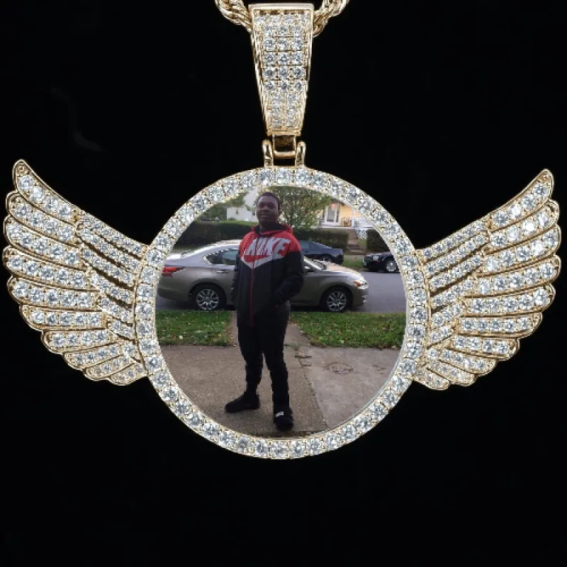 CUSTOM PICTURE PENDANT STYLE-4 sold by The GUU Shop