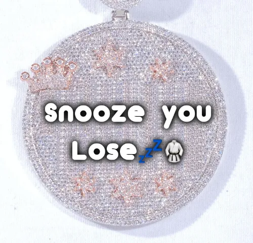 CUSTOM LETTER NECKLACE 3D BIG CROWN DISC sold by The GUU Shop