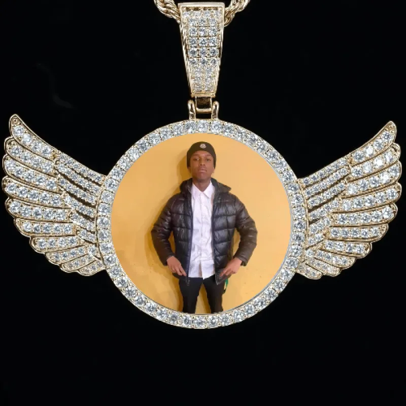 CUSTOM PICTURE PENDANT STYLE-4 sold by The GUU Shop