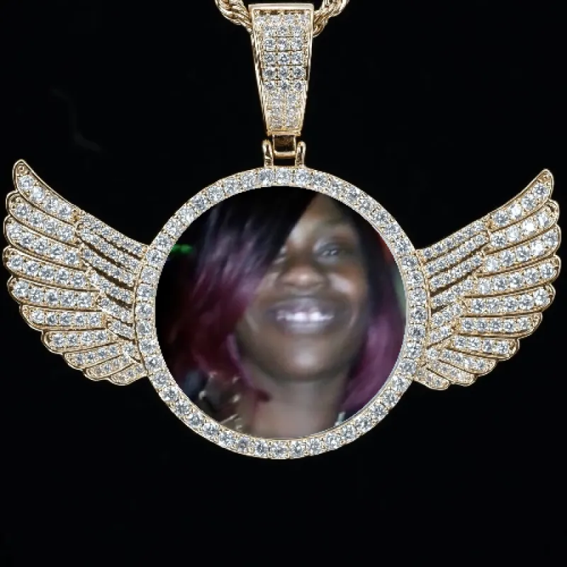 CUSTOM PICTURE PENDANT STYLE-4 sold by The GUU Shop