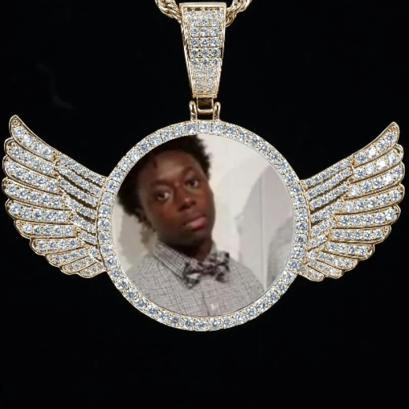 CUSTOM PICTURE PENDANT STYLE-4 sold by The GUU Shop