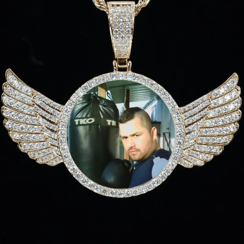 CUSTOM PICTURE PENDANT STYLE-4 sold by The GUU Shop