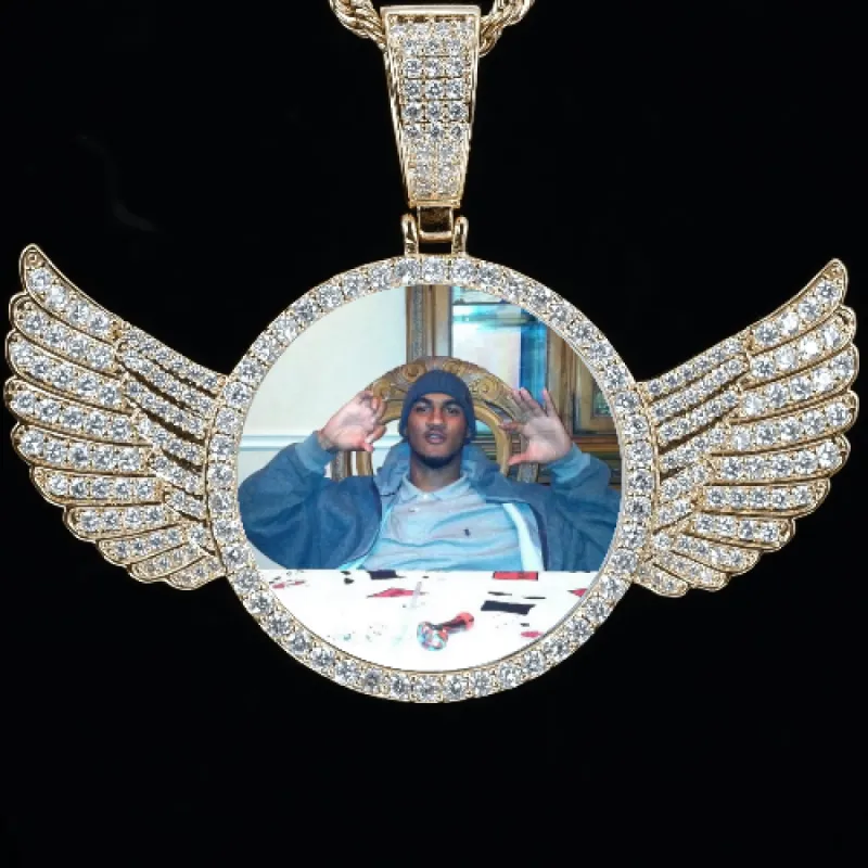 CUSTOM PICTURE PENDANT STYLE-4 sold by The GUU Shop