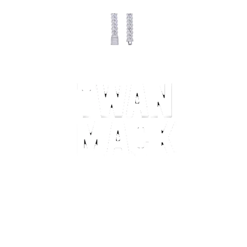 Custom Letters Baguette Two Layer Necklace made by The GUU Shop