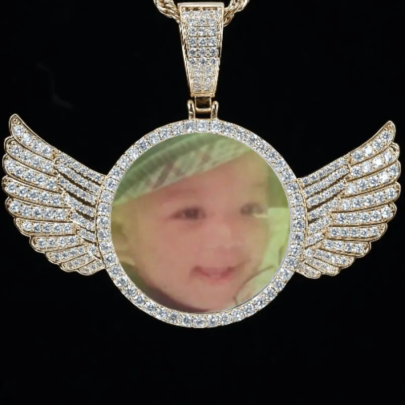 CUSTOM PICTURE PENDANT STYLE-4 sold by The GUU Shop