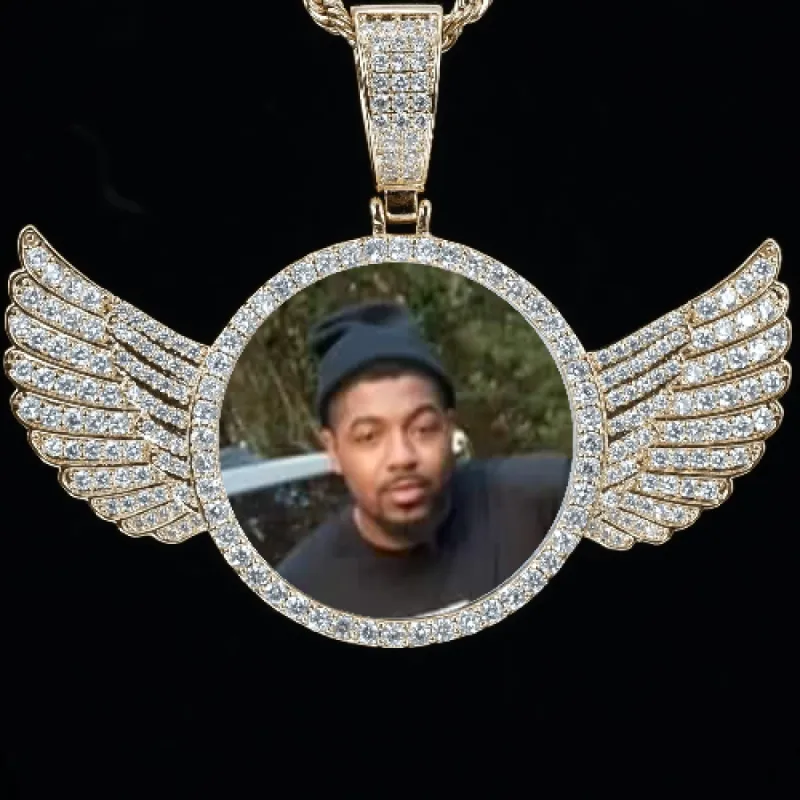 CUSTOM PICTURE PENDANT STYLE-4 sold by The GUU Shop