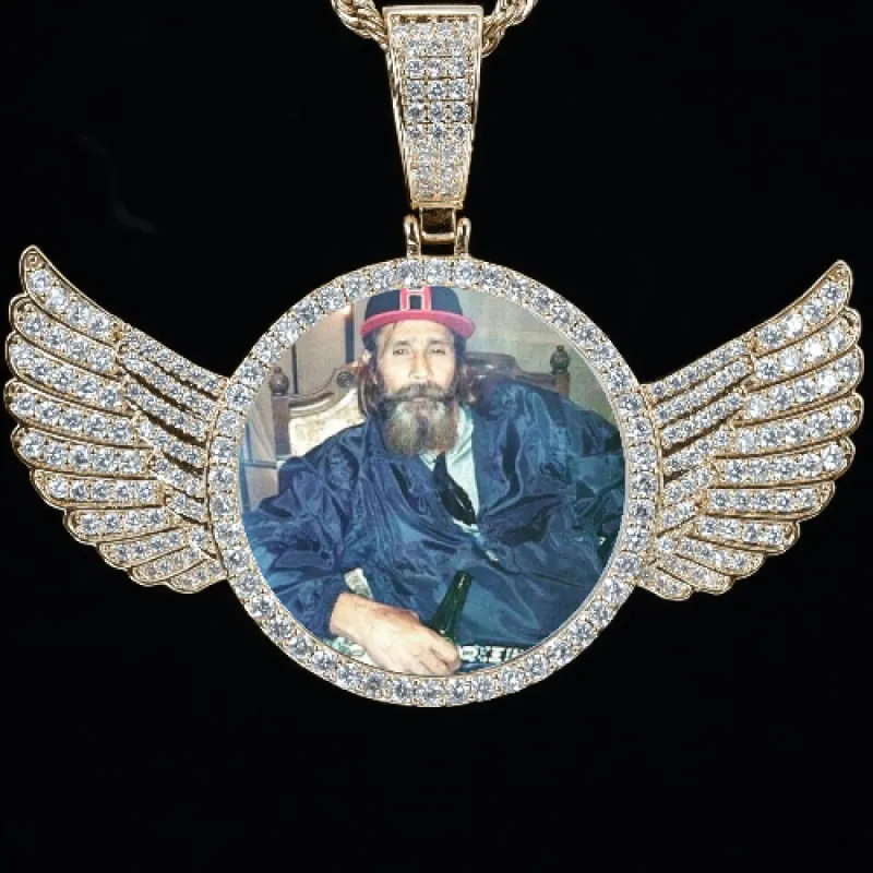 CUSTOM PICTURE PENDANT STYLE-4 sold by The GUU Shop