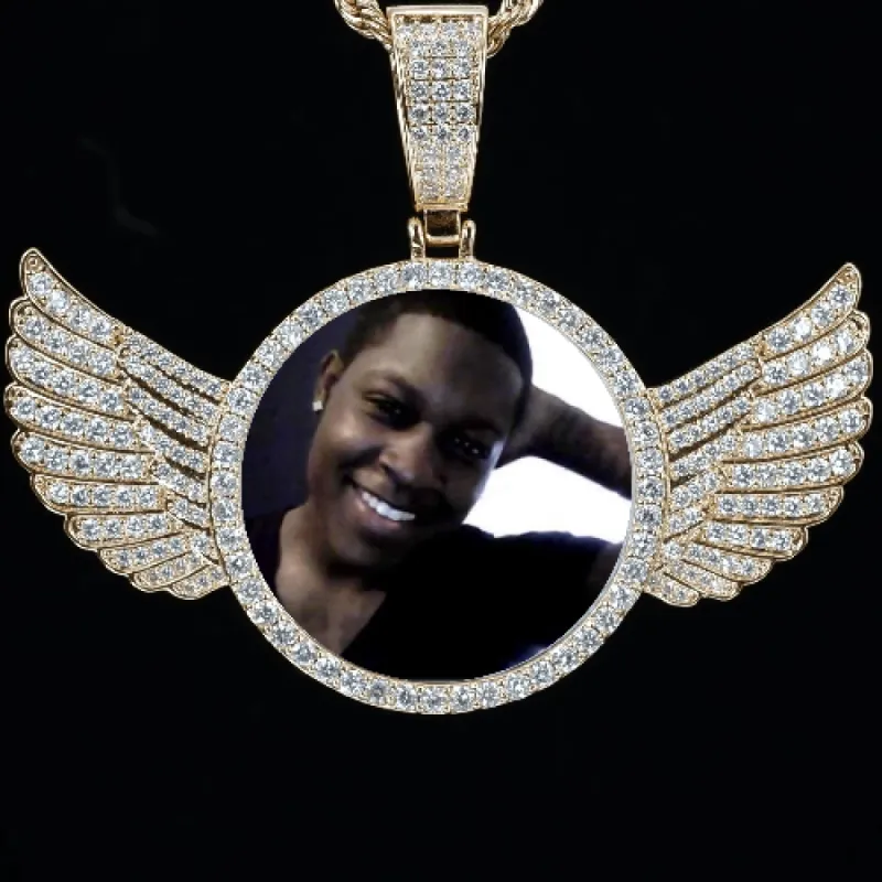 CUSTOM PICTURE PENDANT STYLE-4 sold by The GUU Shop