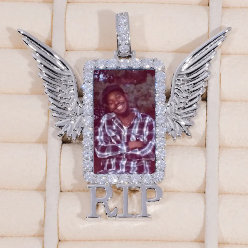 RIP WING 3D CUSTOM PICTURE PENDANT made by The GUU Shop