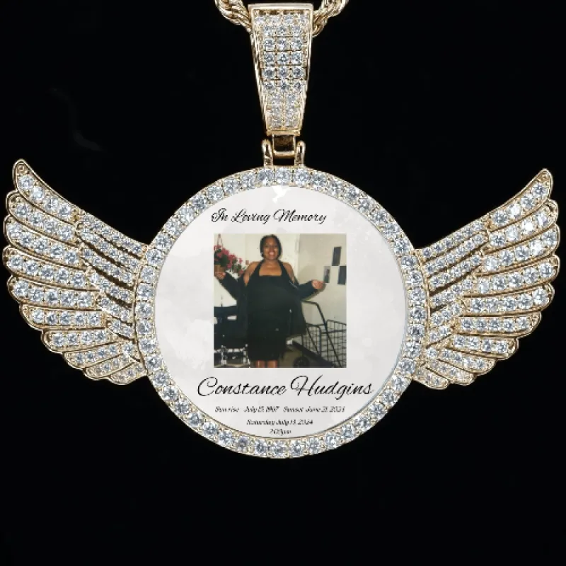 CUSTOM PICTURE PENDANT STYLE-4 sold by The GUU Shop