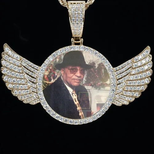 CUSTOM PICTURE PENDANT STYLE-4 sold by The GUU Shop