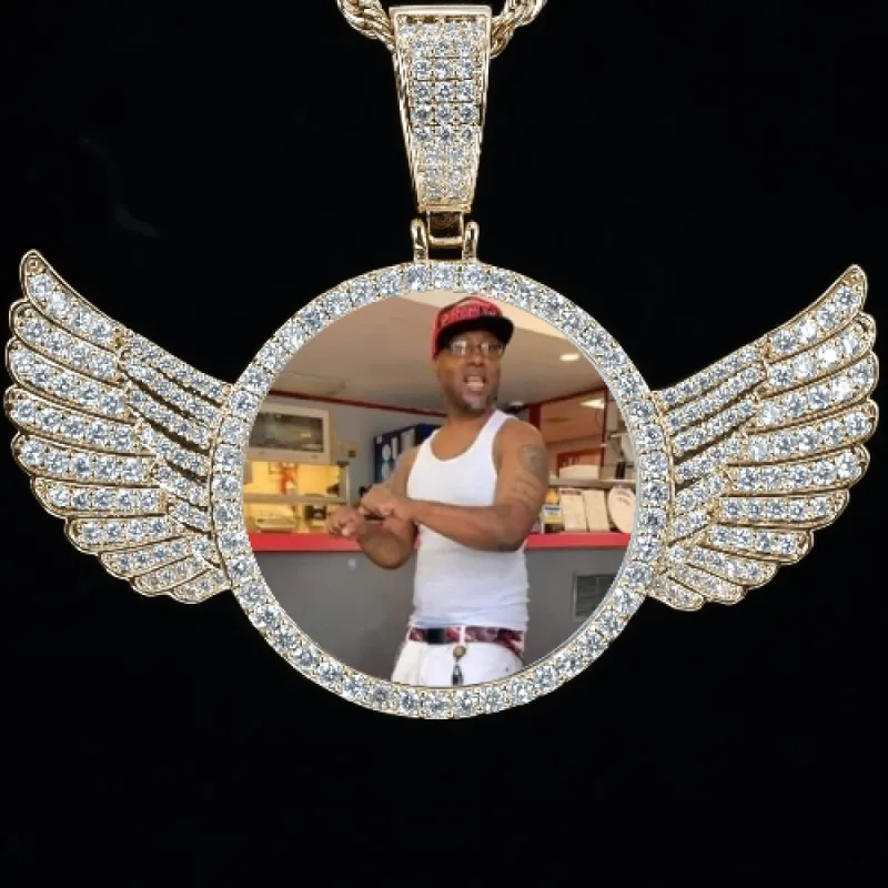 CUSTOM PICTURE PENDANT STYLE-4 sold by The GUU Shop