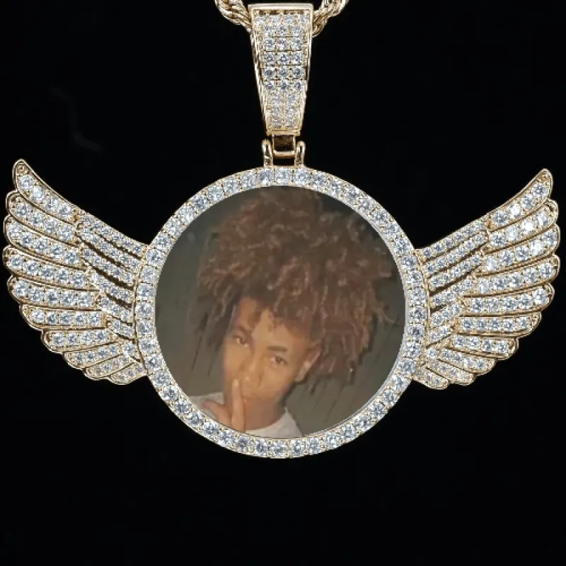 CUSTOM PICTURE PENDANT STYLE-4 sold by The GUU Shop