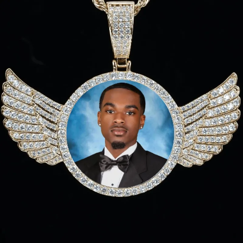 CUSTOM PICTURE PENDANT STYLE-4 sold by The GUU Shop