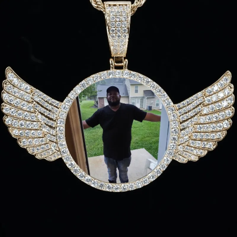 CUSTOM PICTURE PENDANT STYLE-4 sold by The GUU Shop
