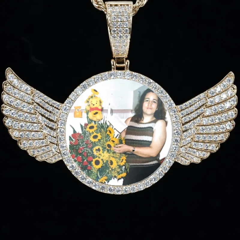 CUSTOM PICTURE PENDANT STYLE-4 sold by The GUU Shop