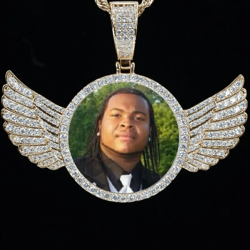 CUSTOM PICTURE PENDANT STYLE-4 sold by The GUU Shop