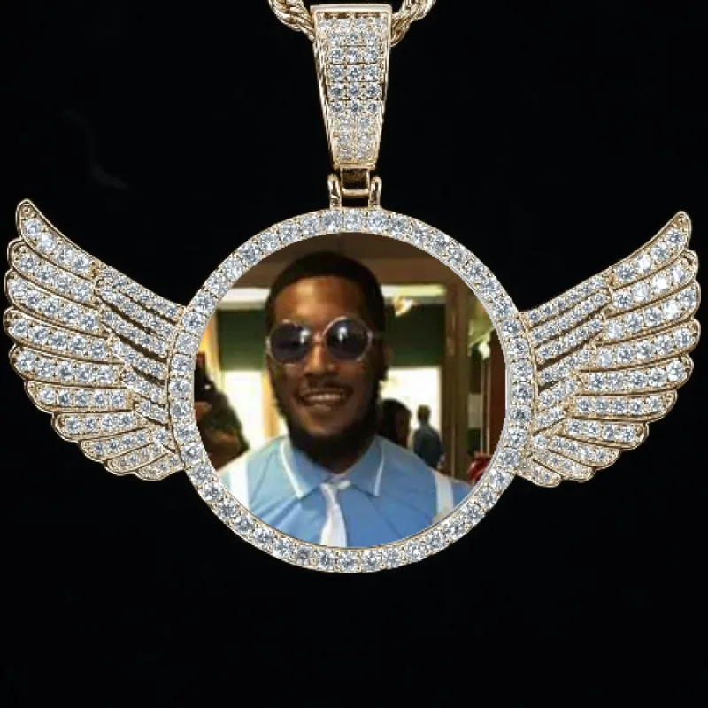 CUSTOM PICTURE PENDANT STYLE-4 sold by The GUU Shop