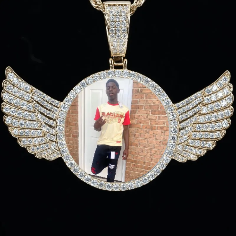 CUSTOM PICTURE PENDANT STYLE-4 sold by The GUU Shop