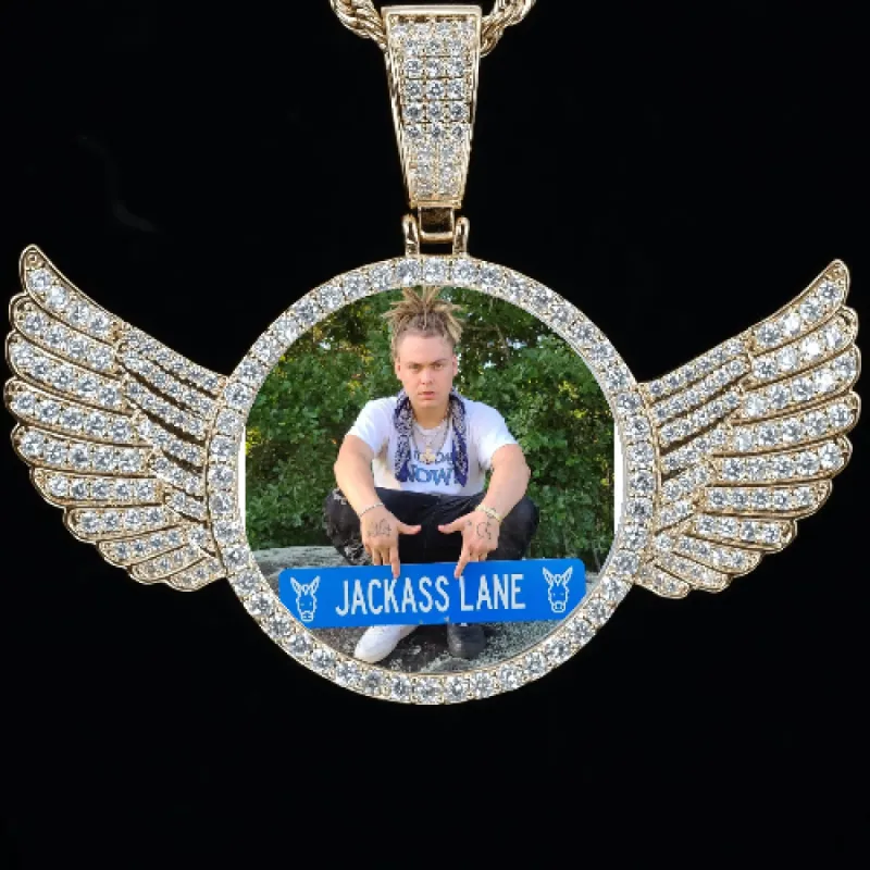 CUSTOM PICTURE PENDANT STYLE-4 sold by The GUU Shop