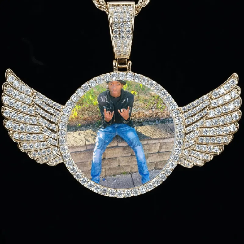 CUSTOM PICTURE PENDANT STYLE-4 sold by The GUU Shop