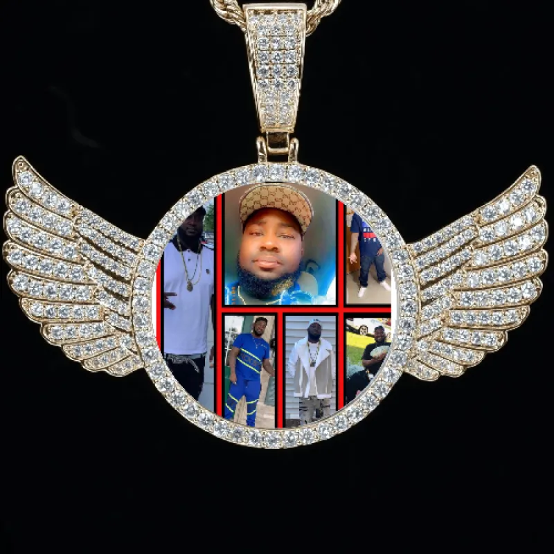 CUSTOM PICTURE PENDANT STYLE-4 sold by The GUU Shop