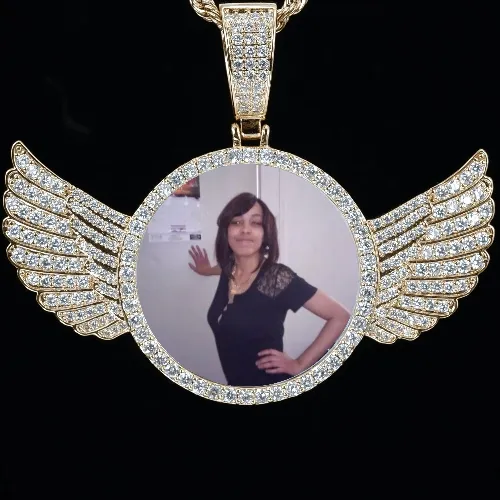 CUSTOM PICTURE PENDANT STYLE-4 sold by The GUU Shop