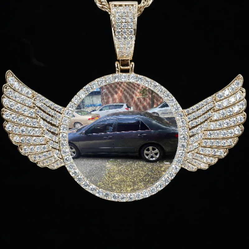 CUSTOM PICTURE PENDANT STYLE-4 sold by The GUU Shop