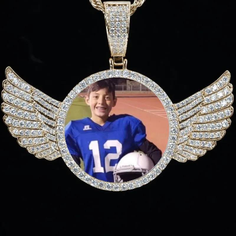 CUSTOM PICTURE PENDANT STYLE-4 sold by The GUU Shop