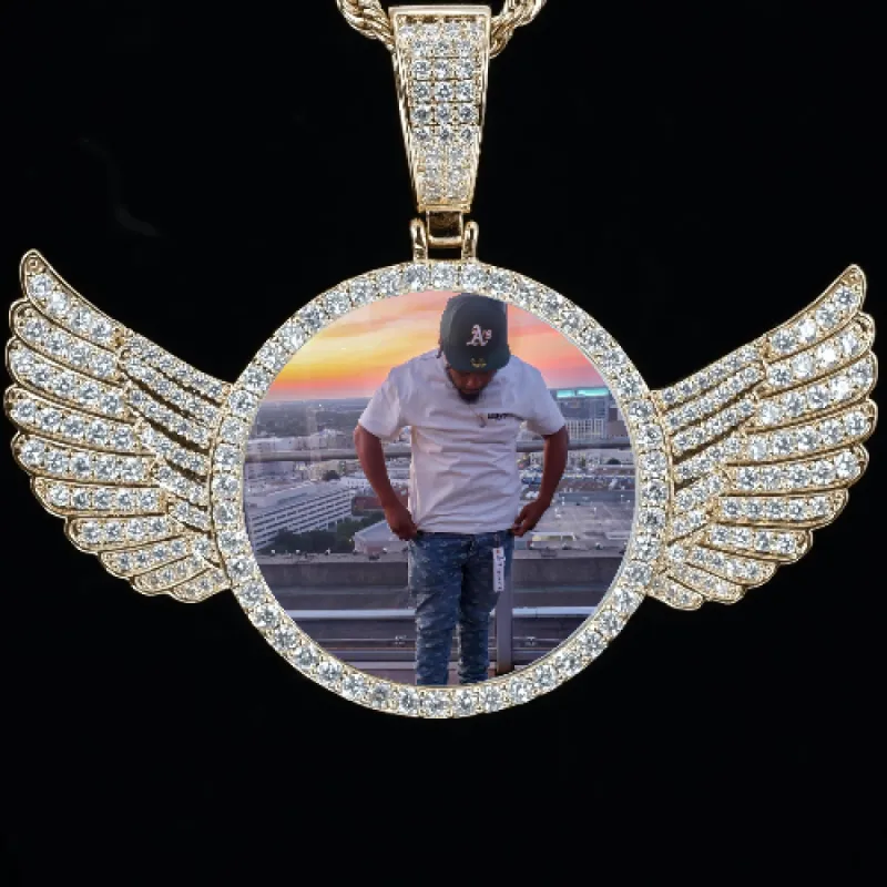 CUSTOM PICTURE PENDANT STYLE-4 sold by The GUU Shop