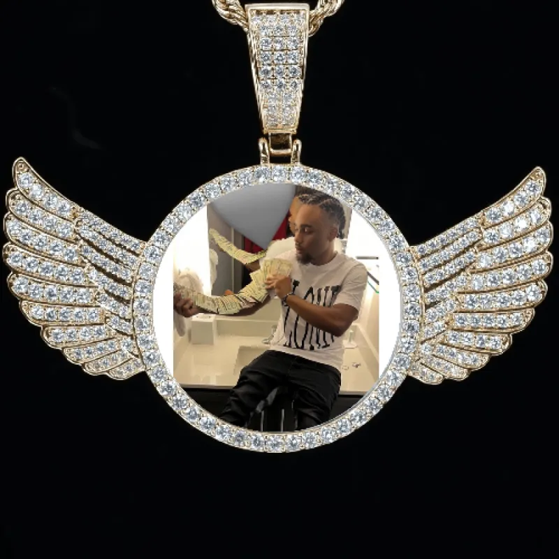 CUSTOM PICTURE PENDANT STYLE-4 sold by The GUU Shop