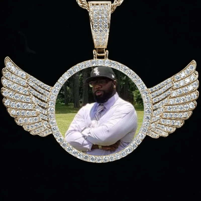 CUSTOM PICTURE PENDANT STYLE-4 sold by The GUU Shop