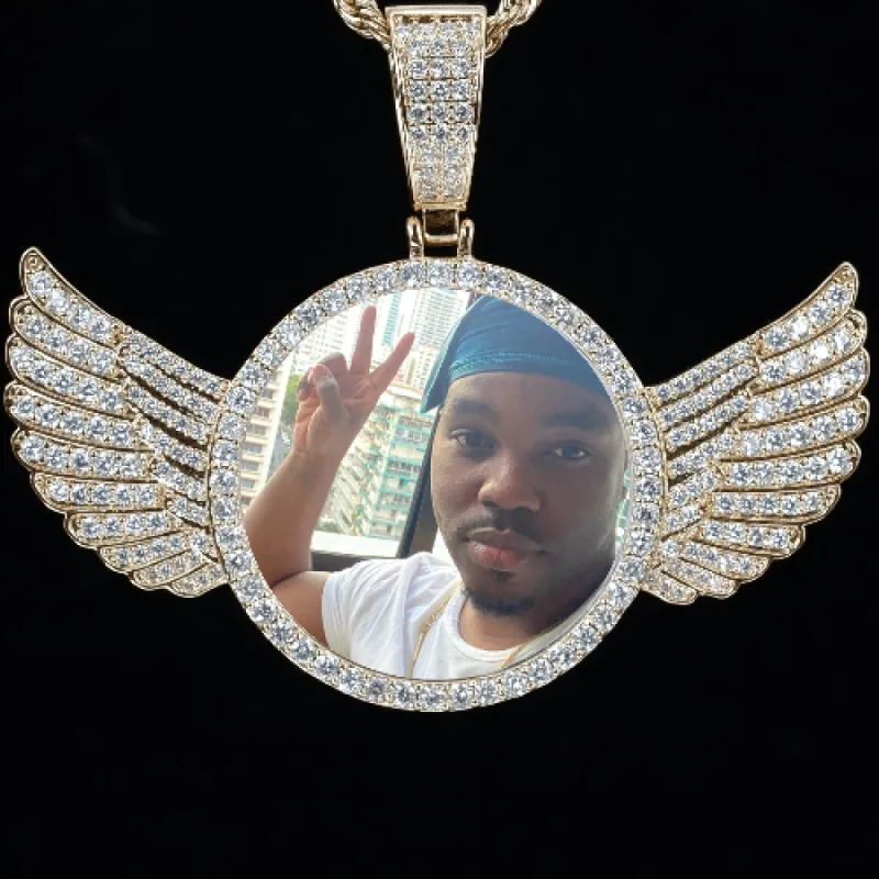 CUSTOM PICTURE PENDANT STYLE-4 sold by The GUU Shop