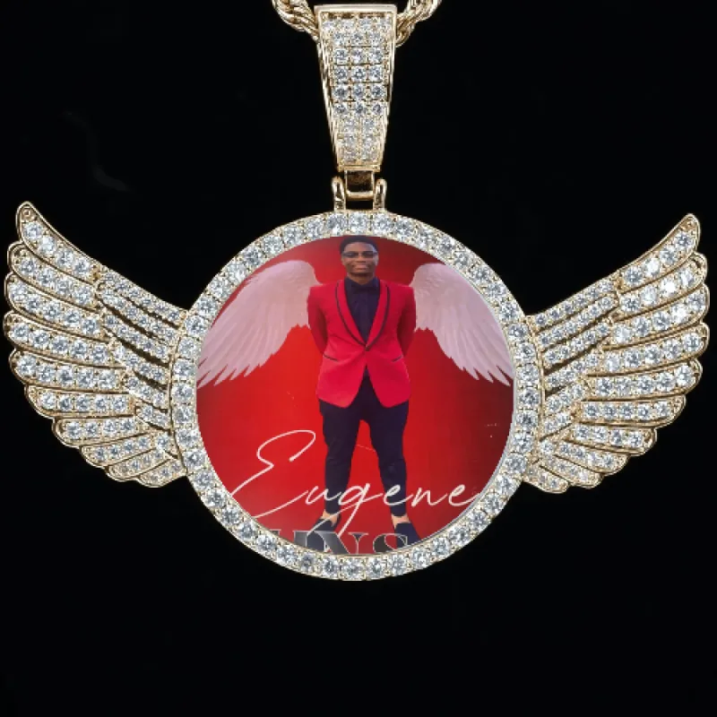 CUSTOM PICTURE PENDANT STYLE-4 sold by The GUU Shop