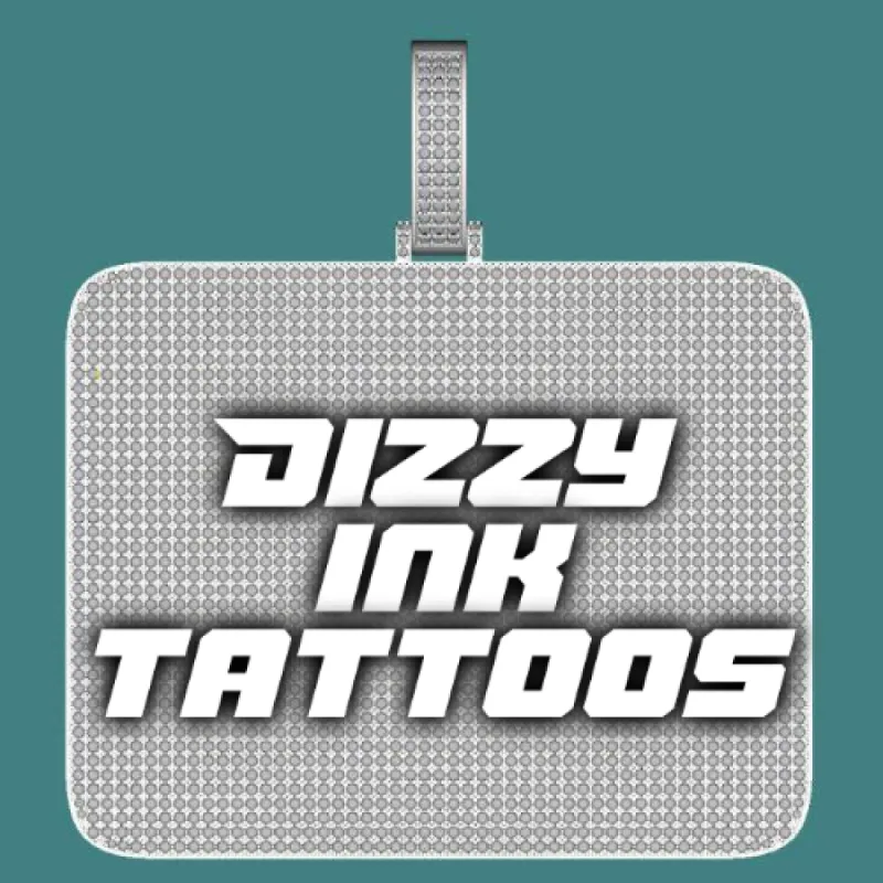 CUSTOM LETTER NECKLACE 3D BIG SQUARE sold by The GUU Shop