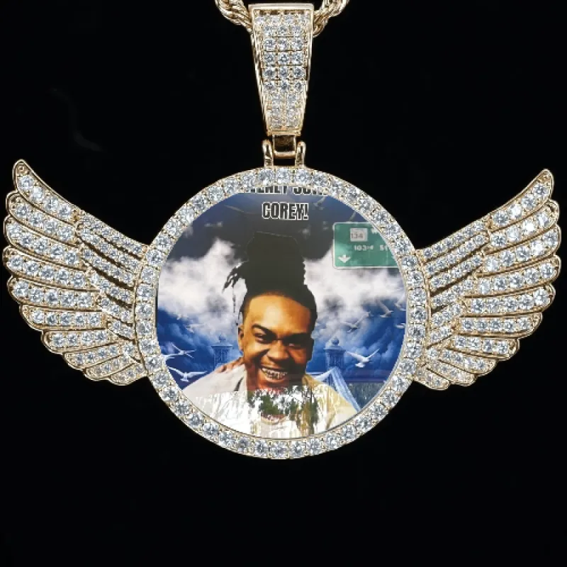 CUSTOM PICTURE PENDANT STYLE-4 sold by The GUU Shop