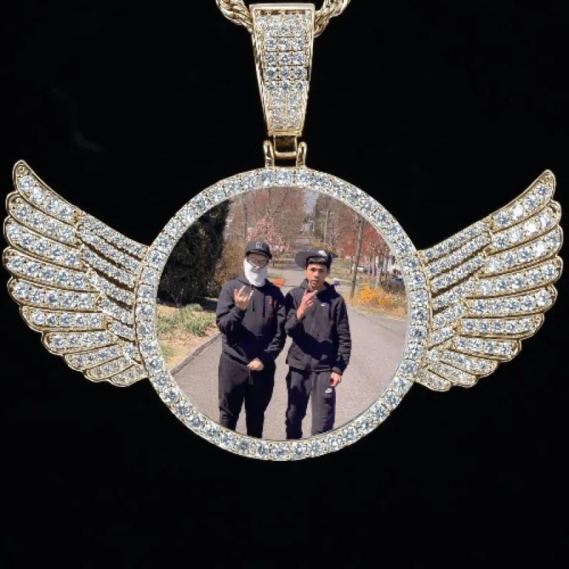 CUSTOM PICTURE PENDANT STYLE-4 sold by The GUU Shop