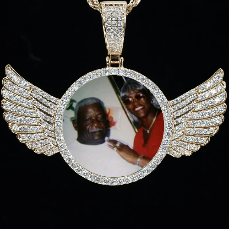 CUSTOM PICTURE PENDANT STYLE-4 sold by The GUU Shop