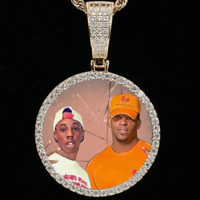 CUSTOM PICTURE PENDANT STYLE-1 sold by The GUU Shop