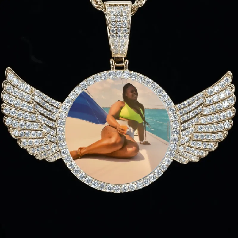 CUSTOM PICTURE PENDANT STYLE-4 sold by The GUU Shop